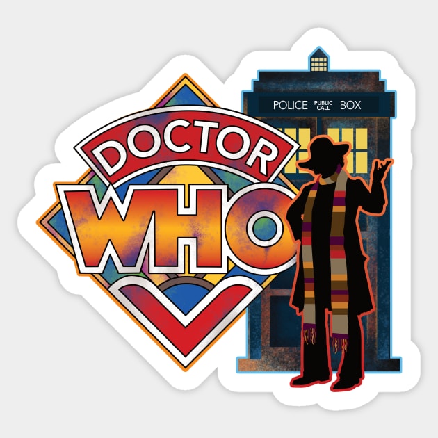 Doctor Who Sticker by Rosado